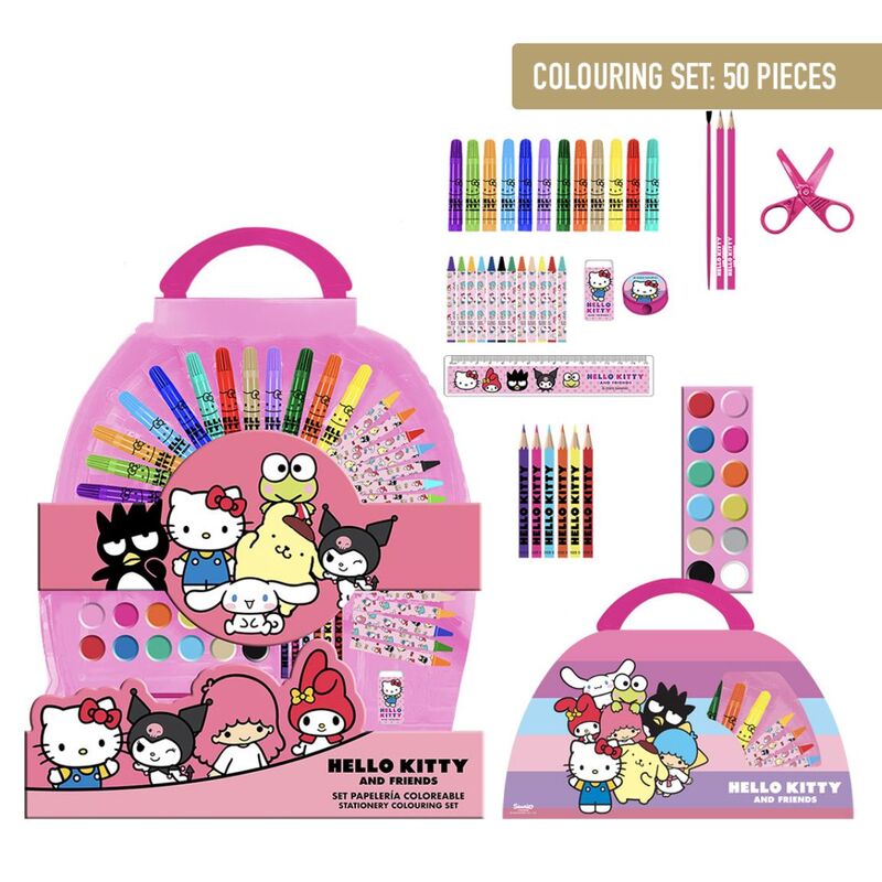Hello Kitty Skrivset 50 Delar