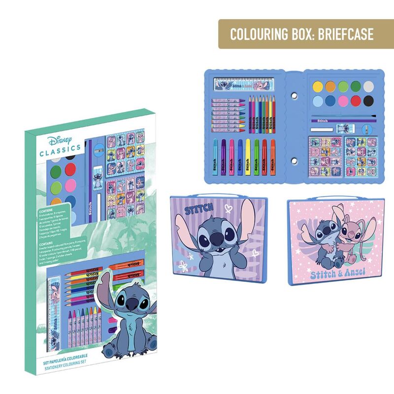 Disney Stitch Färgläggningsset med Kontorsmaterial