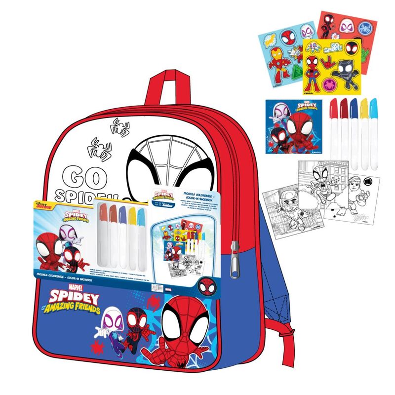 Marvel Spidey Amazing Friends DIY Ryggsäck Set