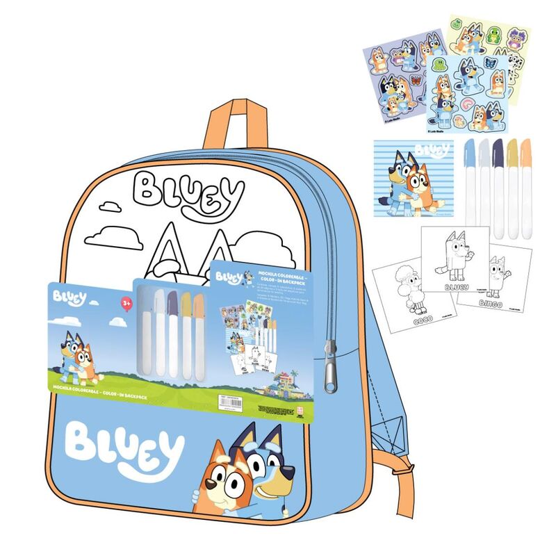 Bluey DIY Ryggsäck Set