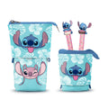 Disney Stitch Pennfodral + 2 suddbara pennor