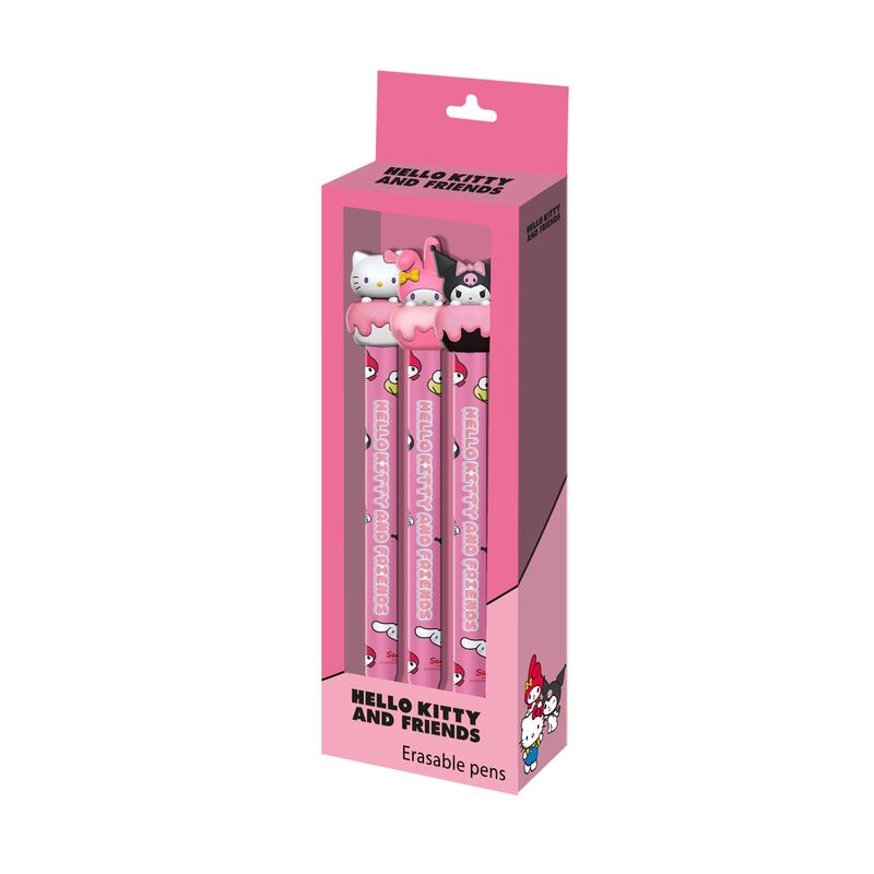 Hello Kitty Pack med 2 Gelpennor