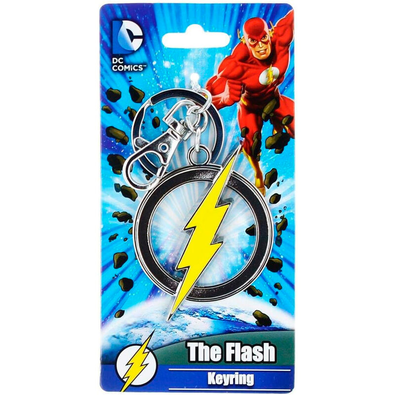 Marvel Flash logo Nyckelring 6cm - Den Perfekta Accessoaren för Superhjältar