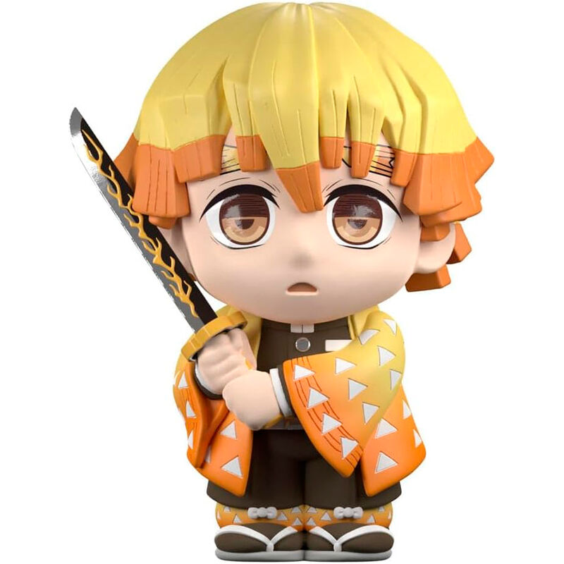 Demon Slayer Kimetsu no Yaiba Zenitsu Agatsuma Sparbössa Figur 20cm