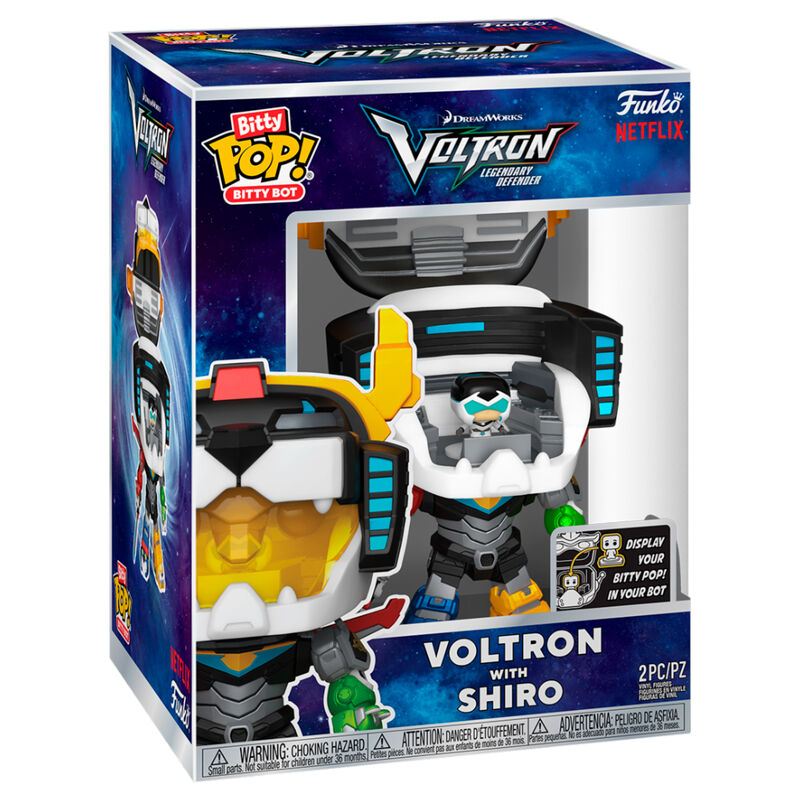 Bitty Bots Figur Voltron - Voltron med Siro