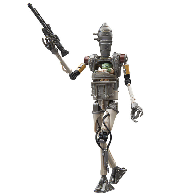 Star Wars The Mandalorian IG-12 Grogu & Anzellan Figur 9,5cm