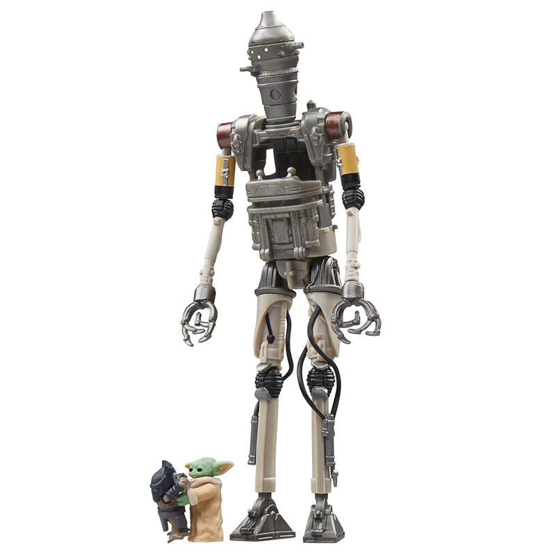 Star Wars The Mandalorian IG-12 Grogu & Anzellan Figur 9,5cm