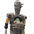 Star Wars The Mandalorian IG-12 Grogu & Anzellan Figur 9,5cm
