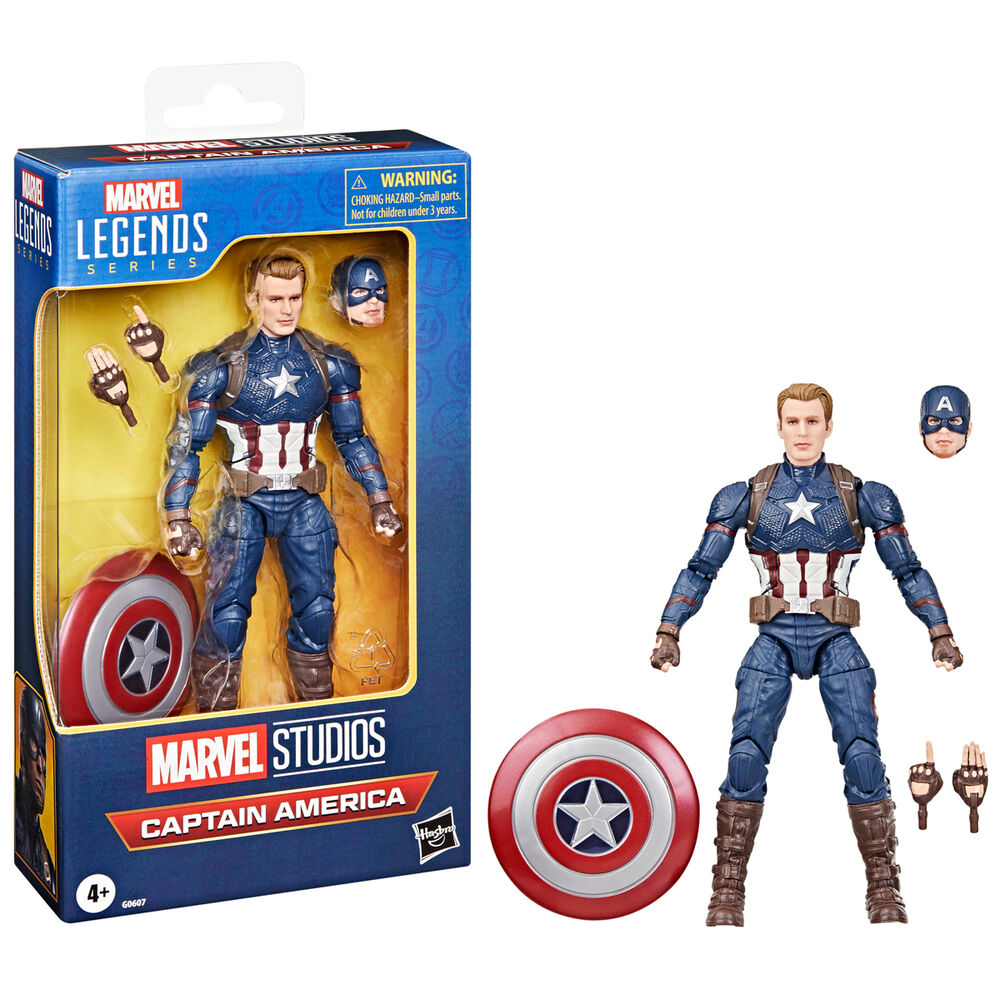 Marvel Legends Series Captain America Figur 15cm