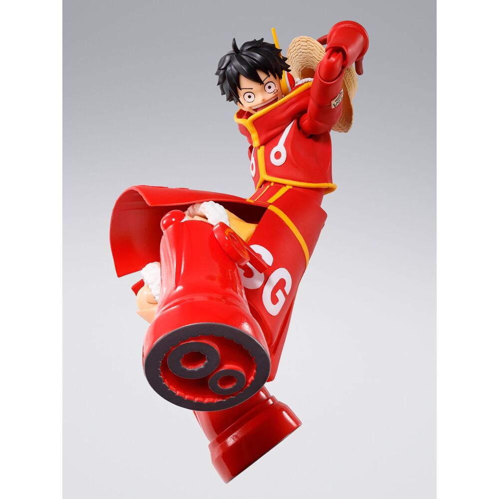 One Piece Future Island Egghead Monkey D Luffy S.H. Figuarts Figur 15cm