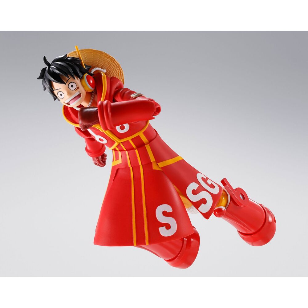 One Piece Future Island Egghead Monkey D Luffy S.H. Figuarts Figur 15cm