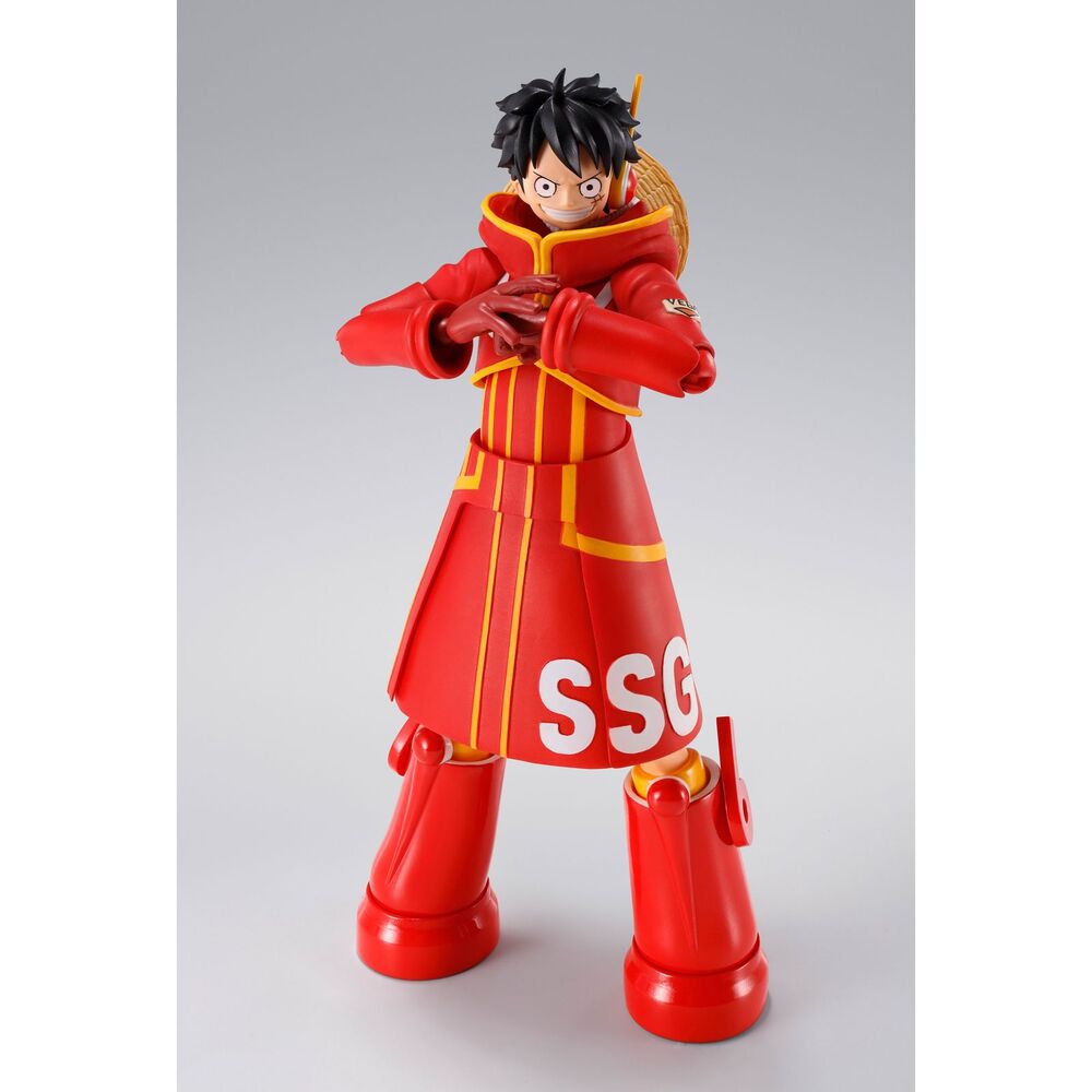 One Piece Future Island Egghead Monkey D Luffy S.H. Figuarts Figur 15cm