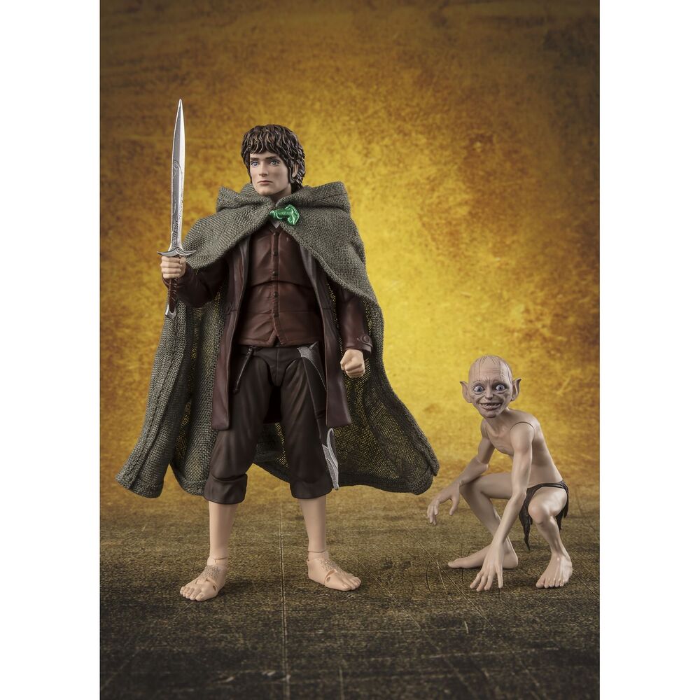 Frodo Baggins & Gollum S.H. Figuarts Figur