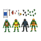 Ninja Turtles Teenage Mutant Stump Wrestling pack med 4 figurer 18 cm