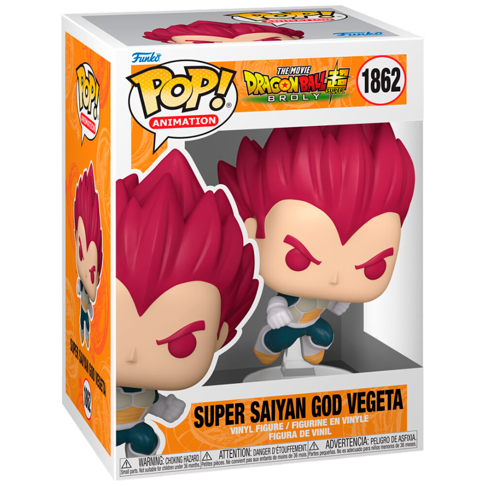 Funko POP Dragon Ball Super Broly Super Saiyan God Vegeta