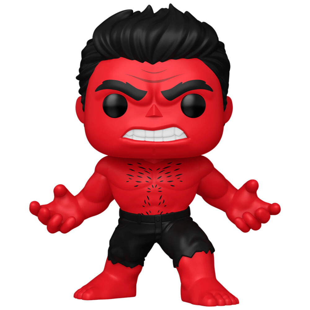 Funko POP Captain America Brave New World med Red Hulk