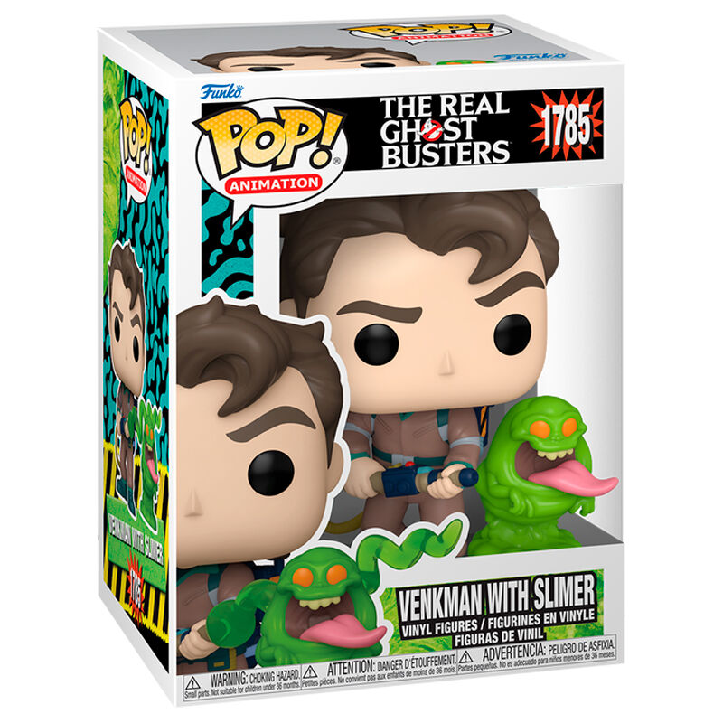 Funko POP Venkman med Slimer - The Real Ghostbusters