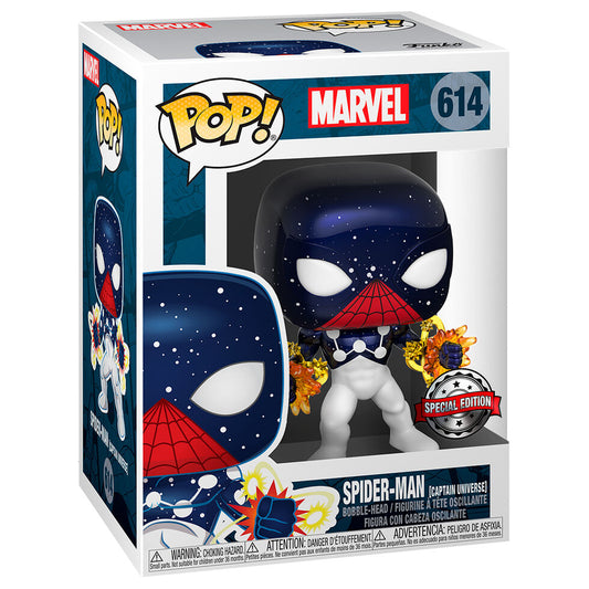 Funko POP Spider-Man Captain Universe 9 cm Exclusive Figur