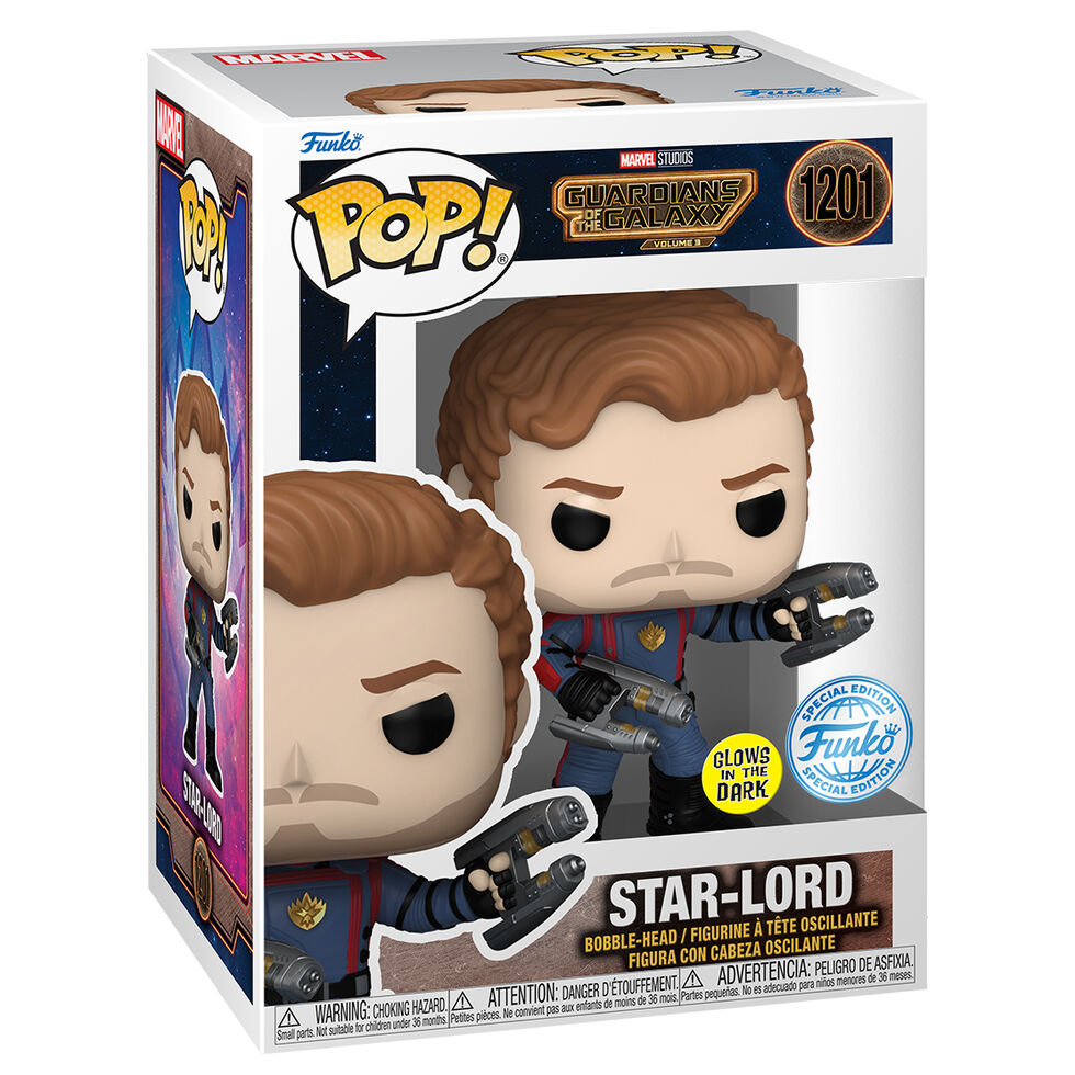 Funko POP 9cm vinyl figure in gift box.