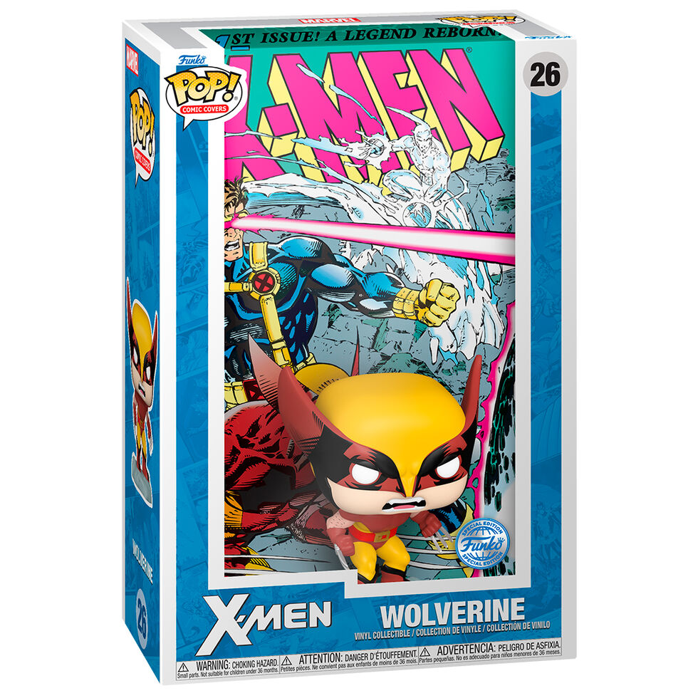 POP Figur Comic Cover Marvel X-Men Wolverine Exclusive