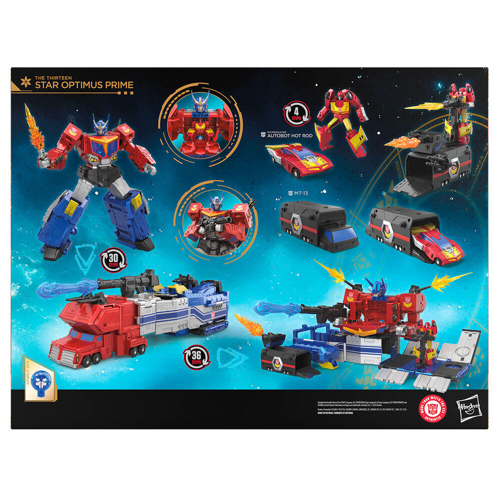 Transformers Age of the Primes - The Thirteen Star Optimus Prime Figur 38cm