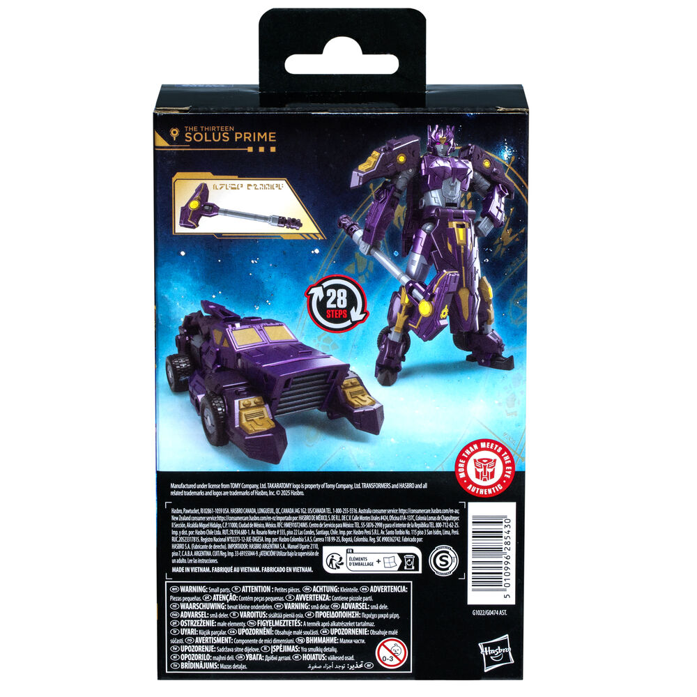 Transformers Age of the Primes Solus Prime Figur 14cm