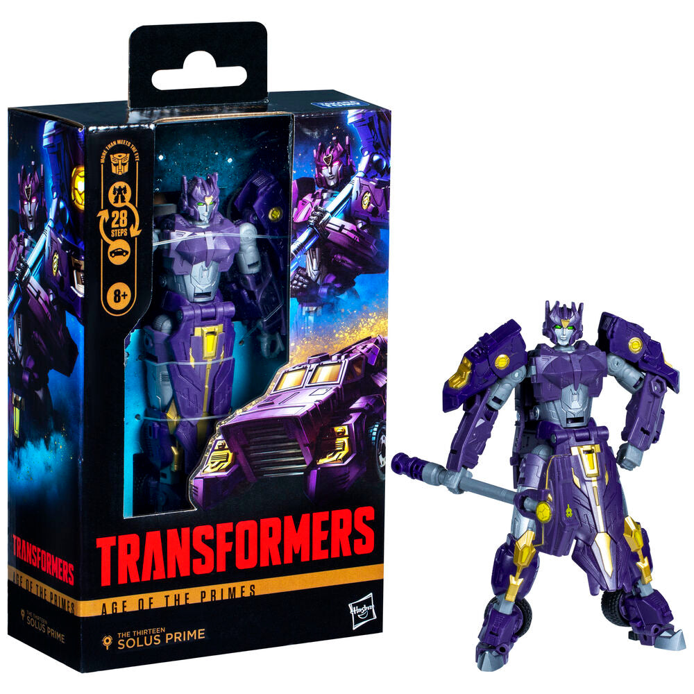 Transformers Age of the Primes Solus Prime Figur 14cm
