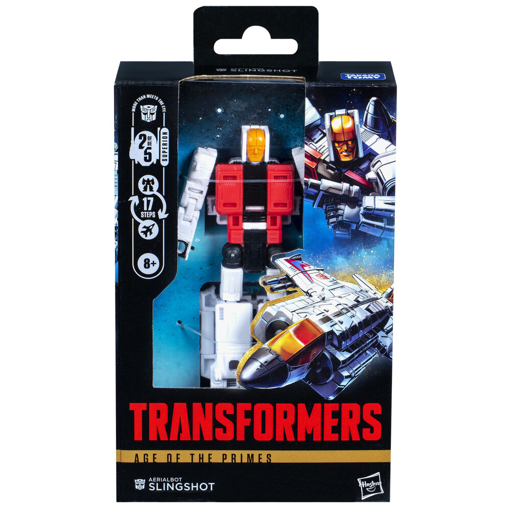 Transformers Age of the Primes Aerialbot Slingshot Figur 14cm