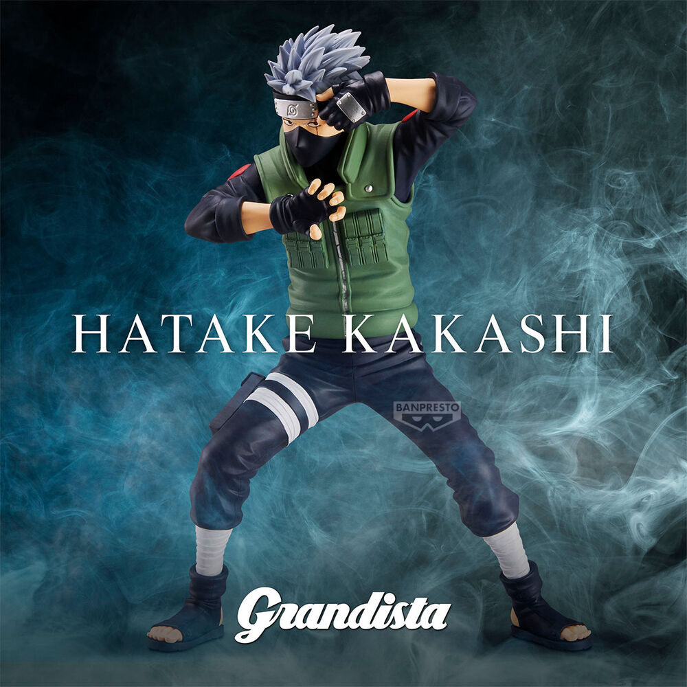 Naruto Shippuden Grandista Hatake Kakashi Figur 23cm
