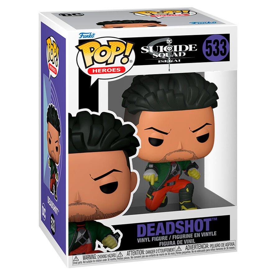 Funko POP DC Comics Suicide Squad Isekai Deadshot Figur