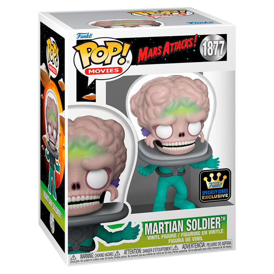 POP Figur Mars Attacks Martian Soldier Exclusive