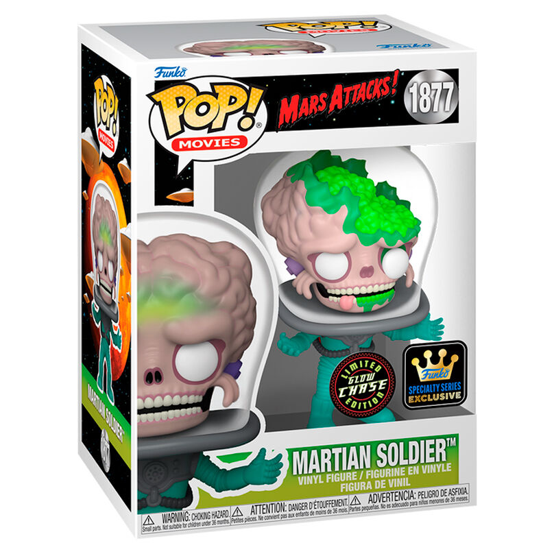 POP Figur Mars Attacks Martian Soldier Exclusive Chase