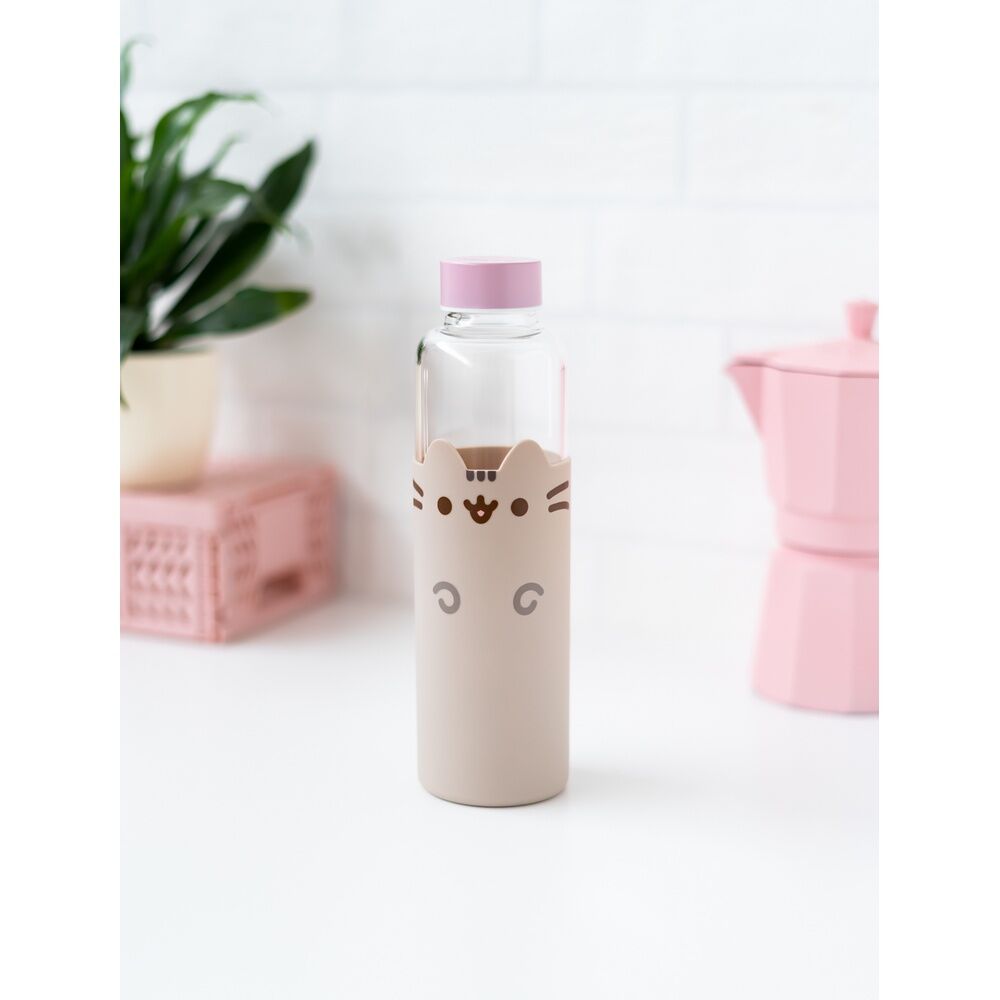 Pusheen glasflaska 500ml
