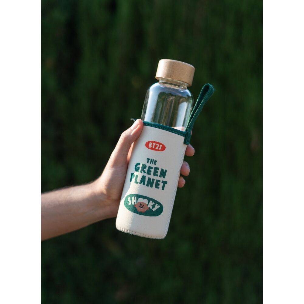 BT21 Shooky Glasflaska 500ml