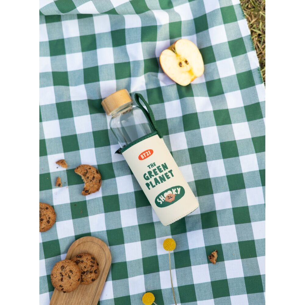 BT21 Shooky Glasflaska 500ml