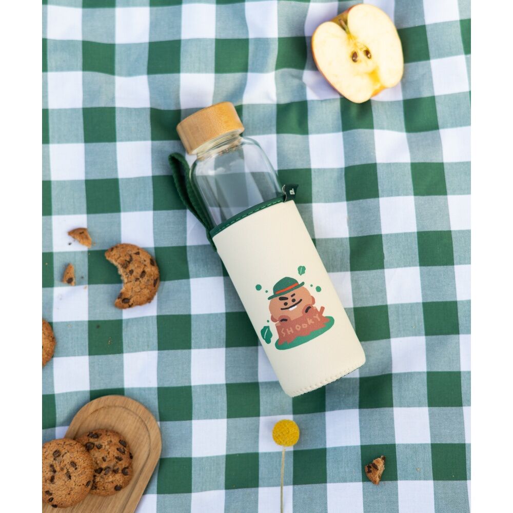 BT21 Shooky Glasflaska 500ml
