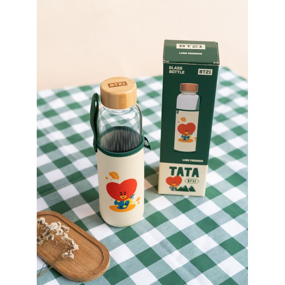BT21 Tata Glasflaska 500ml