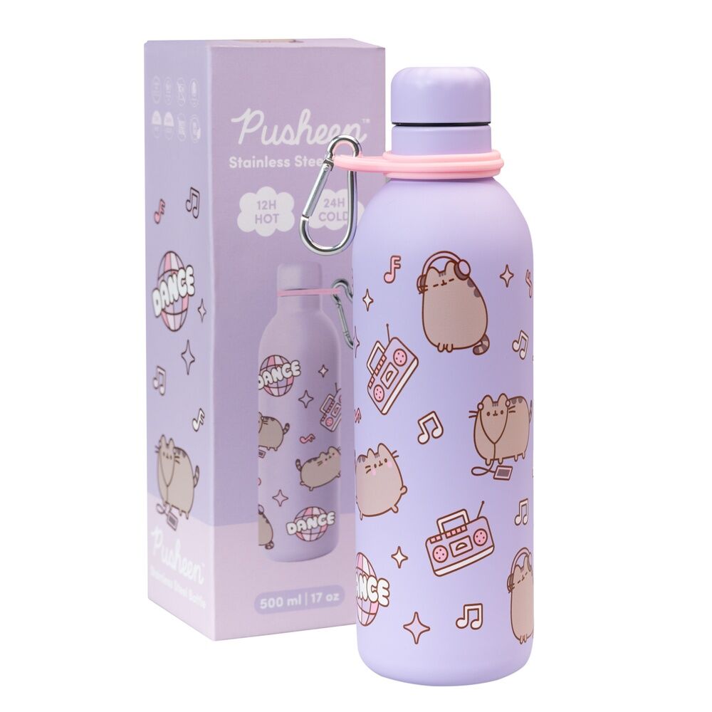 Pusheen Moments Rostfritt Stål Flaska 500ml
