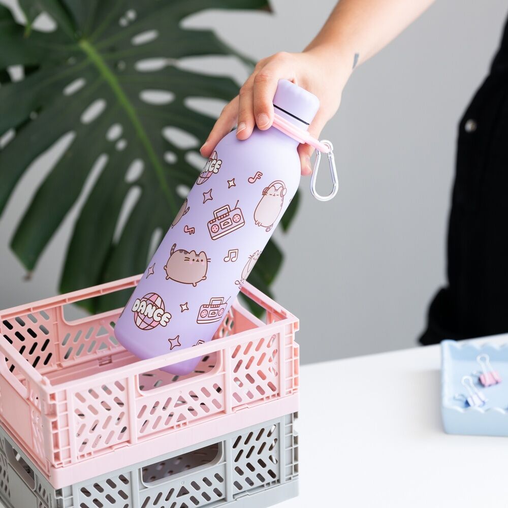 Pusheen Moments Ståltub 500ml – Lekfull Vattenflaska