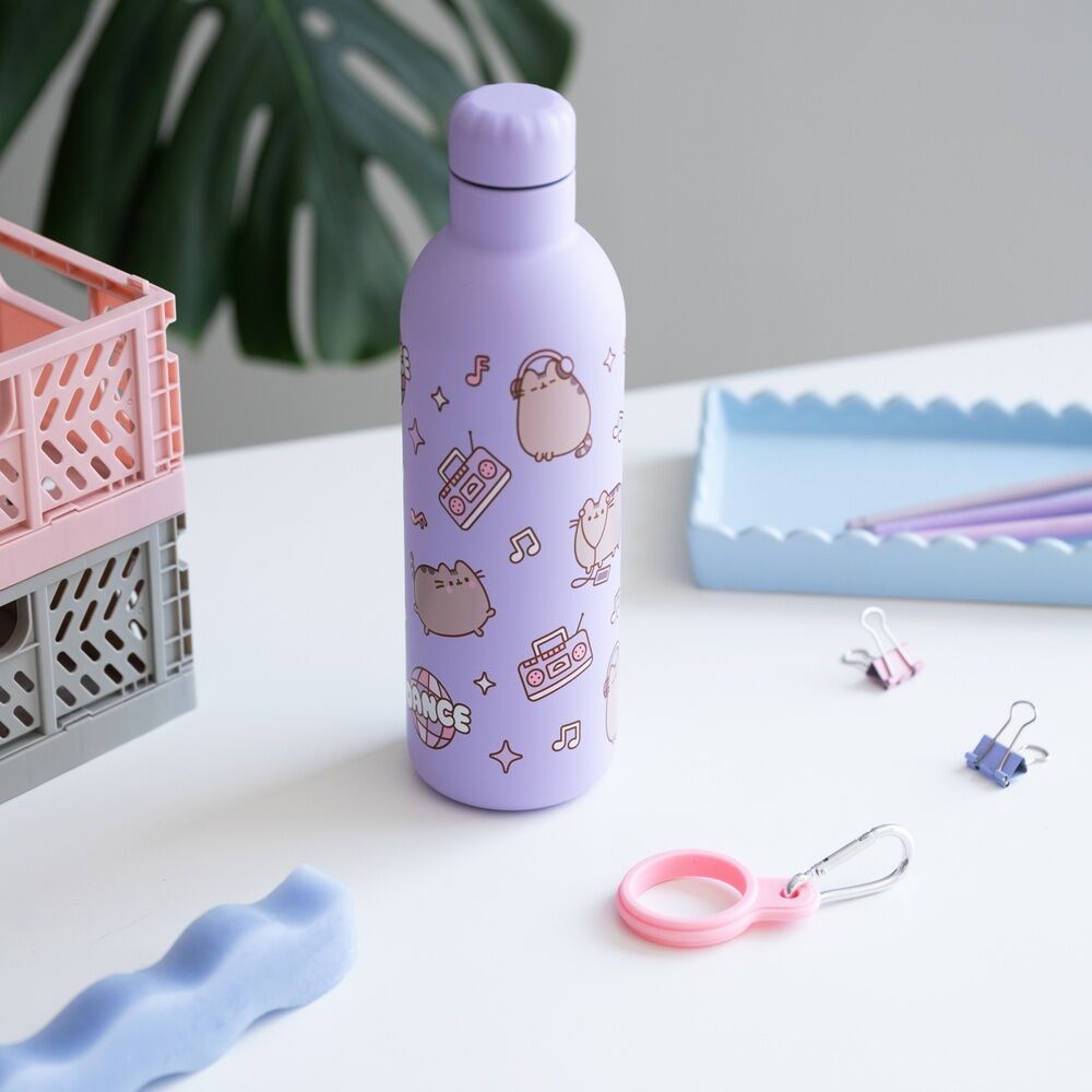 Pusheen Moments Ståltub 500ml – Lekfull Vattenflaska