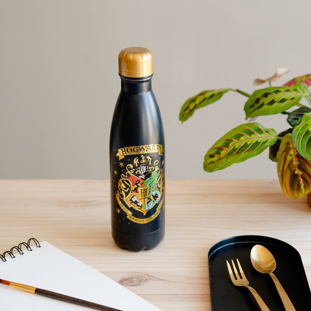 Harry Potter Hogwarts Stålflaska 500ml