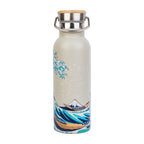 Stainless Steel Vattenflaska 500ml - The Great Wave of Kanagawa av Hokusai