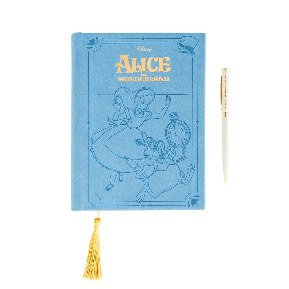 Disney Alice in Wonderland A5 Anteckningsblock + Pen set