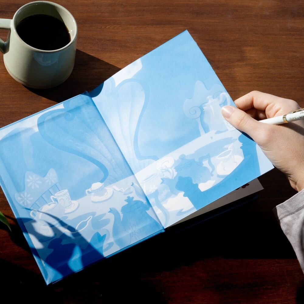 Disney Alice in Wonderland A5 Anteckningsblock + Pen set