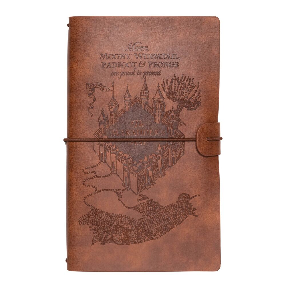 Harry Potter Marauder Map Resor Anteckningsbok