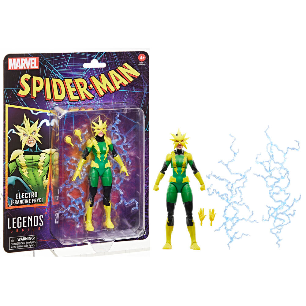 Marvel Spider-Man Electro Francine Frye Figur 15cm