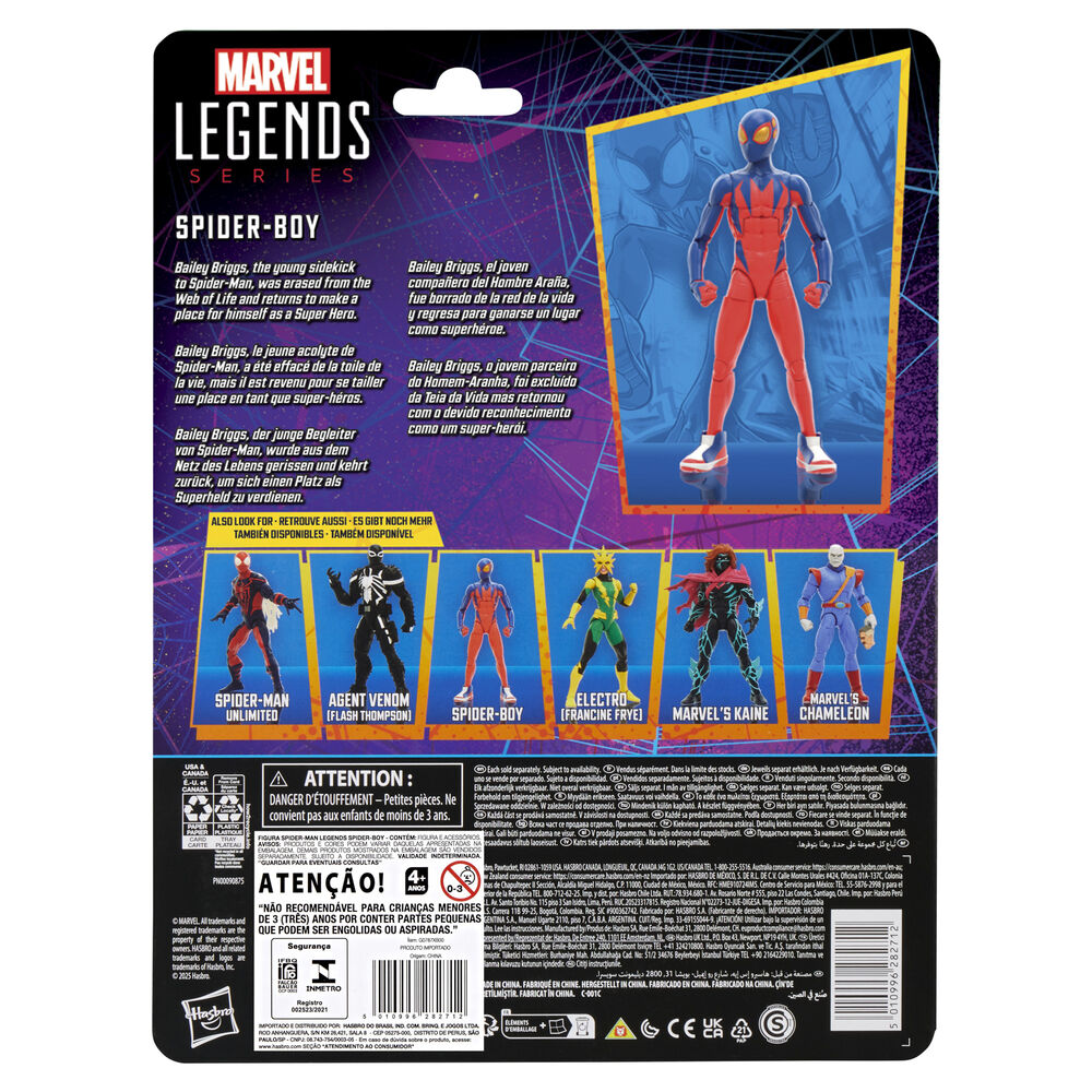 Marvel Spider-Man Spider-Boy Figur 15cm