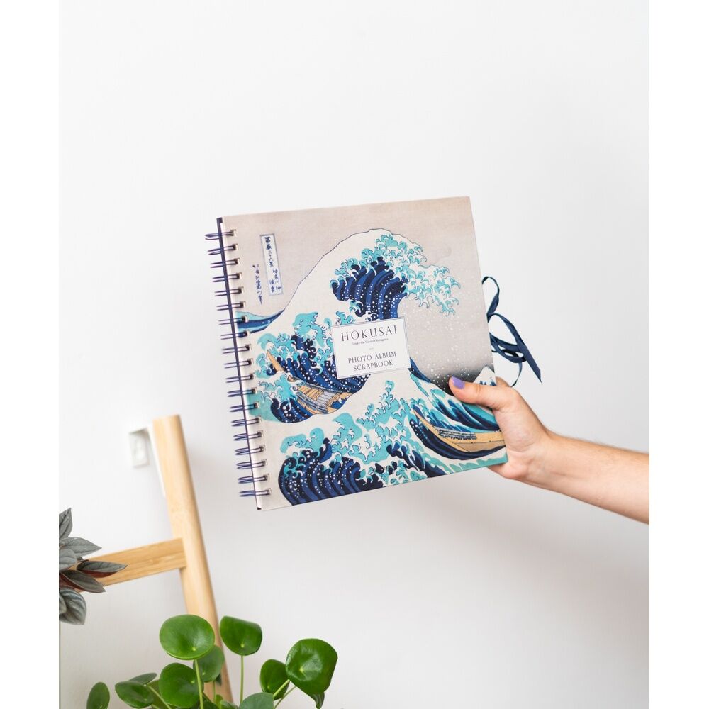 The Great Wave of Kanagawa Hokusai Scrapbook Photoalbum