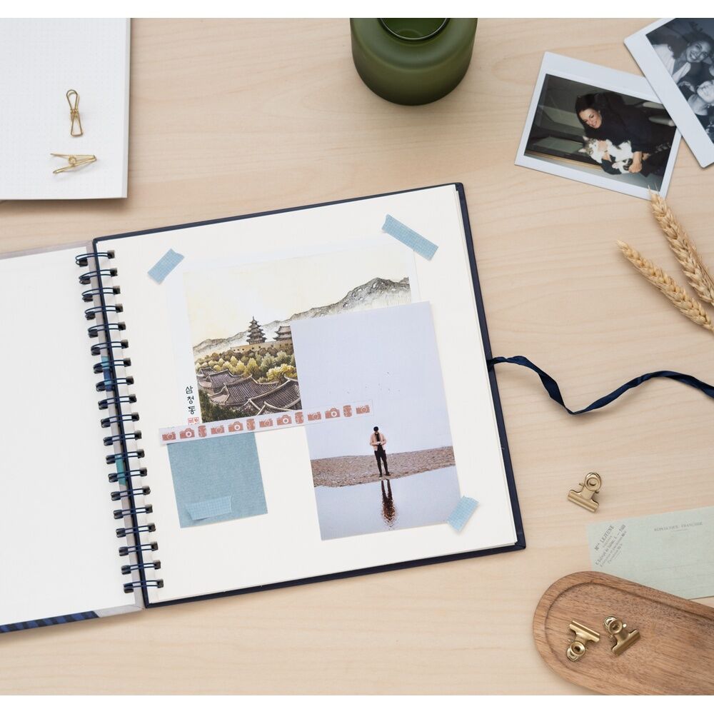 The Great Wave of Kanagawa Hokusai Scrapbook Photoalbum