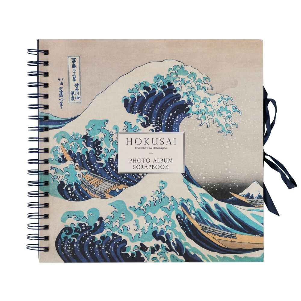 The Great Wave of Kanagawa Hokusai Scrapbook Photoalbum